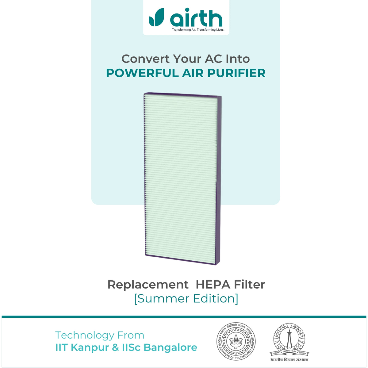 HEPA Filter Replacement.