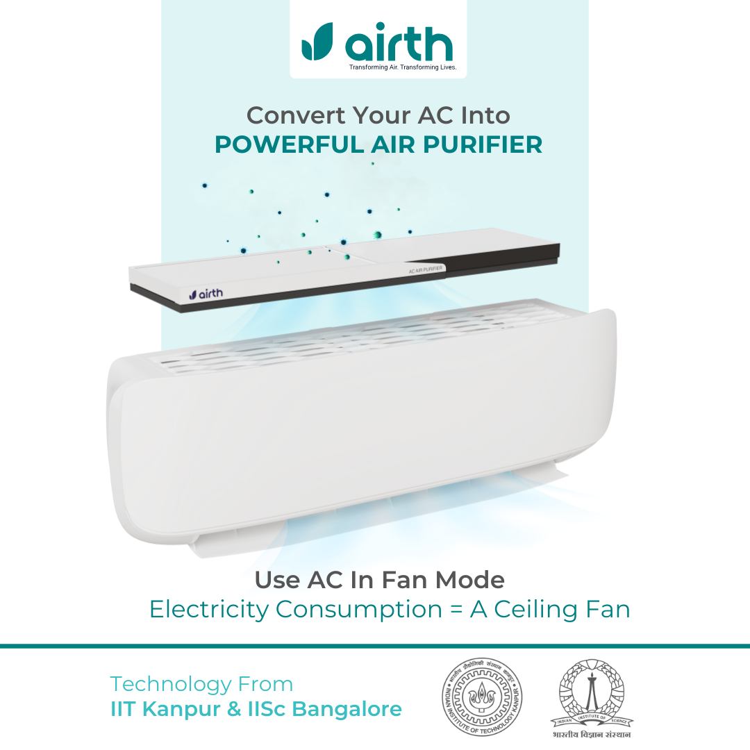 Split AC Air Purifier for Winter [AQI 300+]