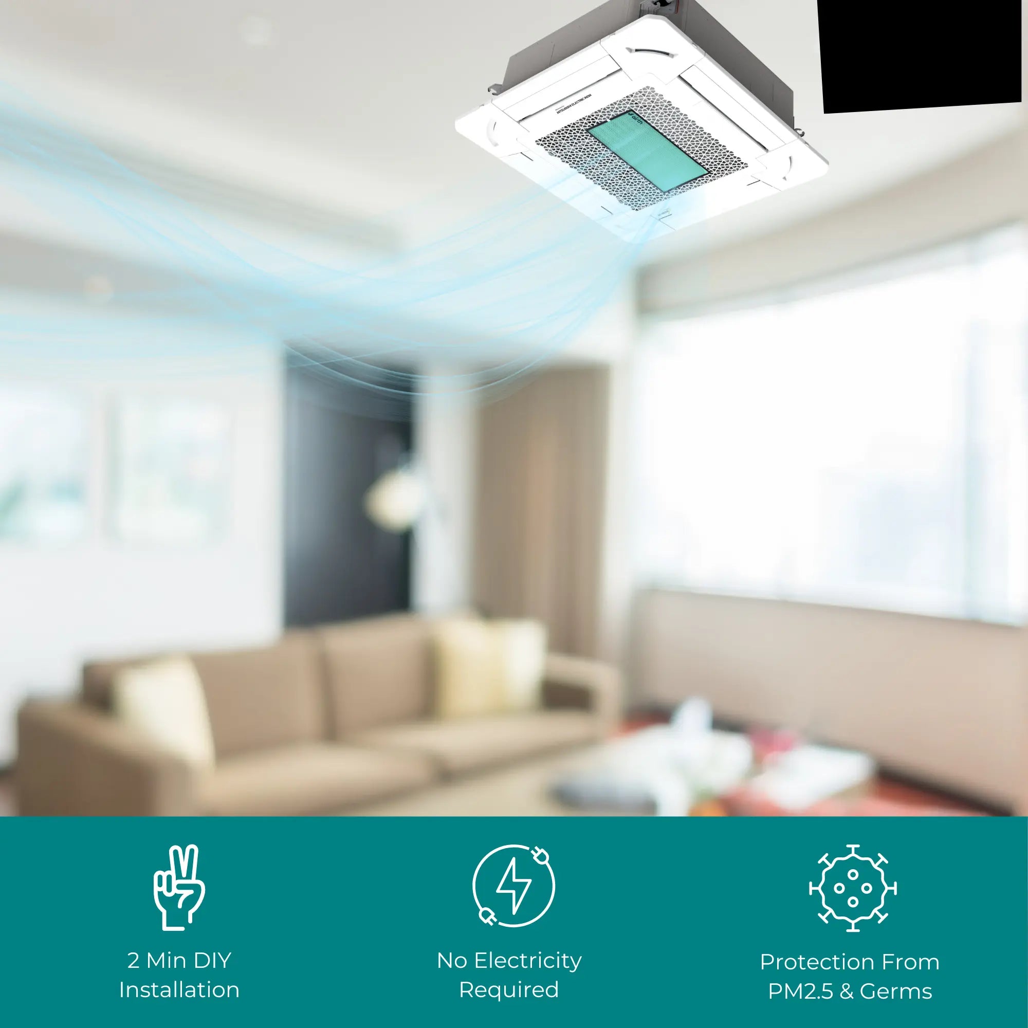Ac Purifier Breathe easy with our Cassette AC Air Purifier – AIRTH
