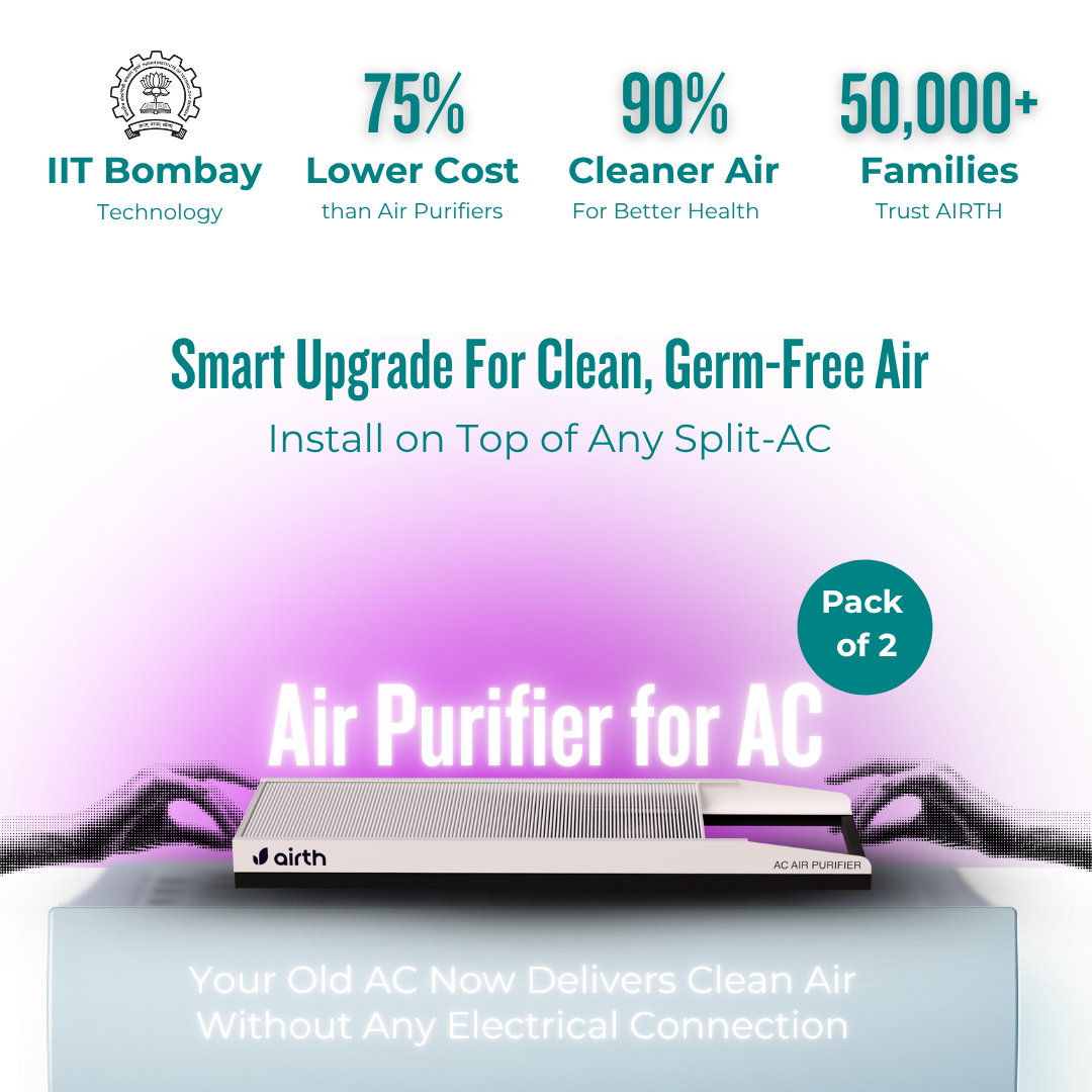 Air Purifier for Split AC - Pack of 2