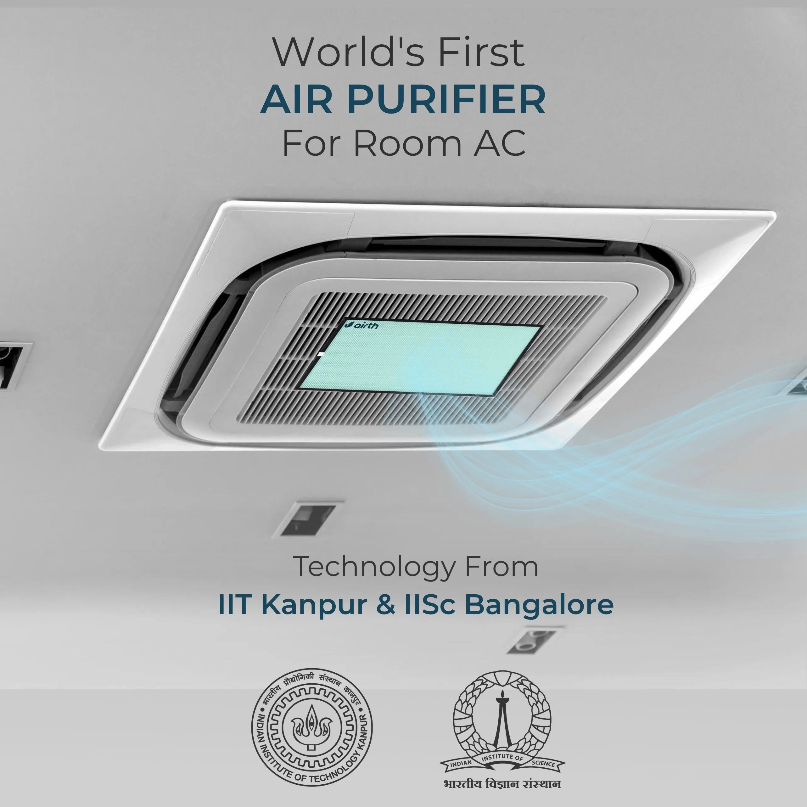 Air Purifier for Cassette AC- FILTRIX Technology
