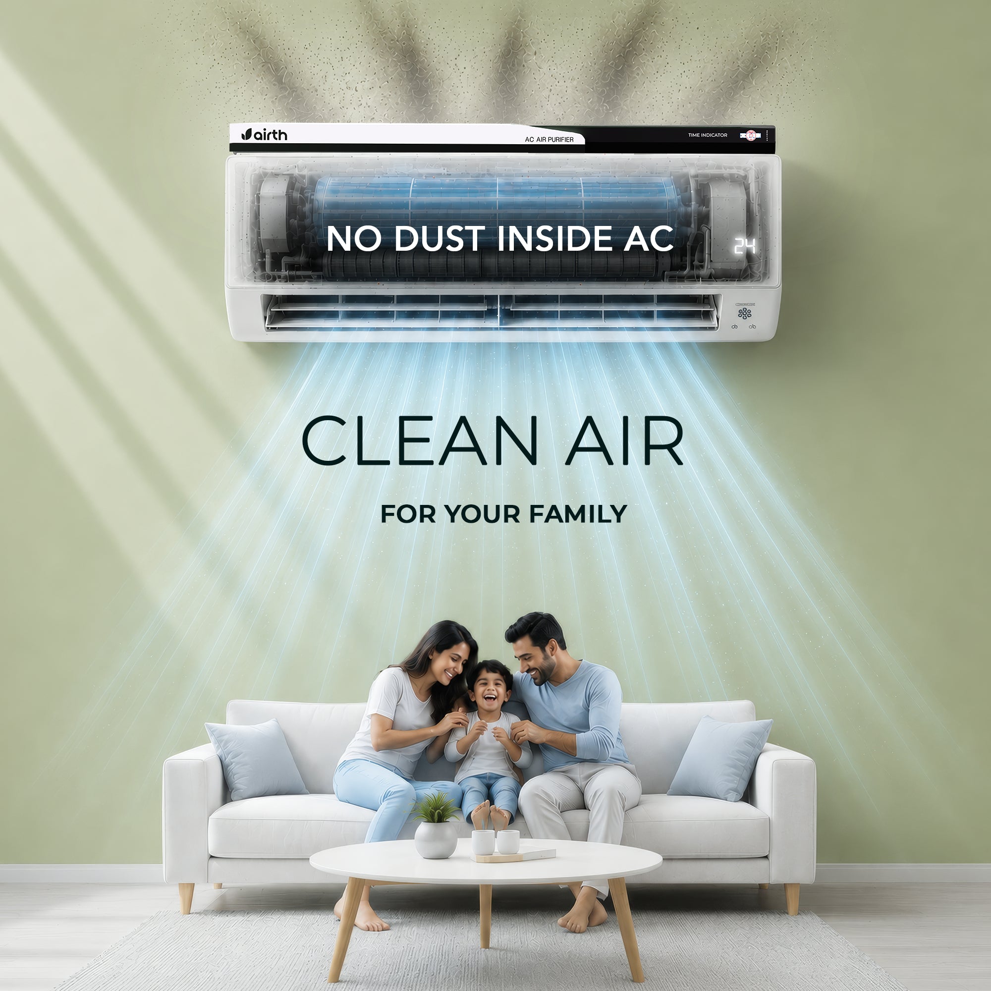 Air Purifier For Split AC- FILTRIX Technology